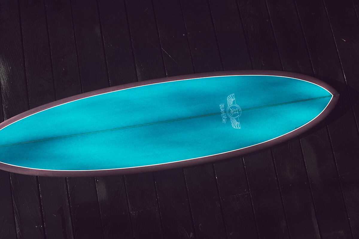 Beautiful Jim Banks Surfboard by Markush Photography in Bali